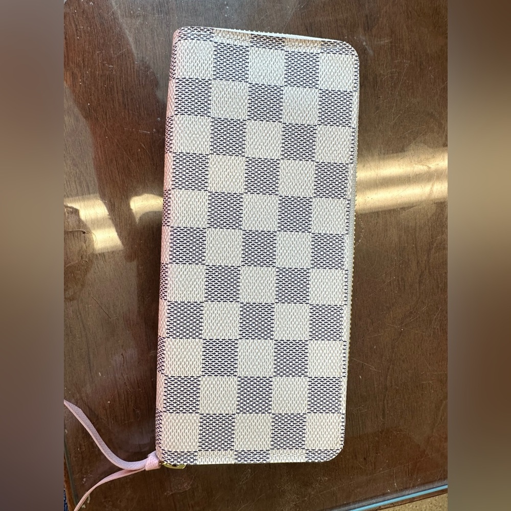 Louis Vuitton Clemence Wallet Damier Azur